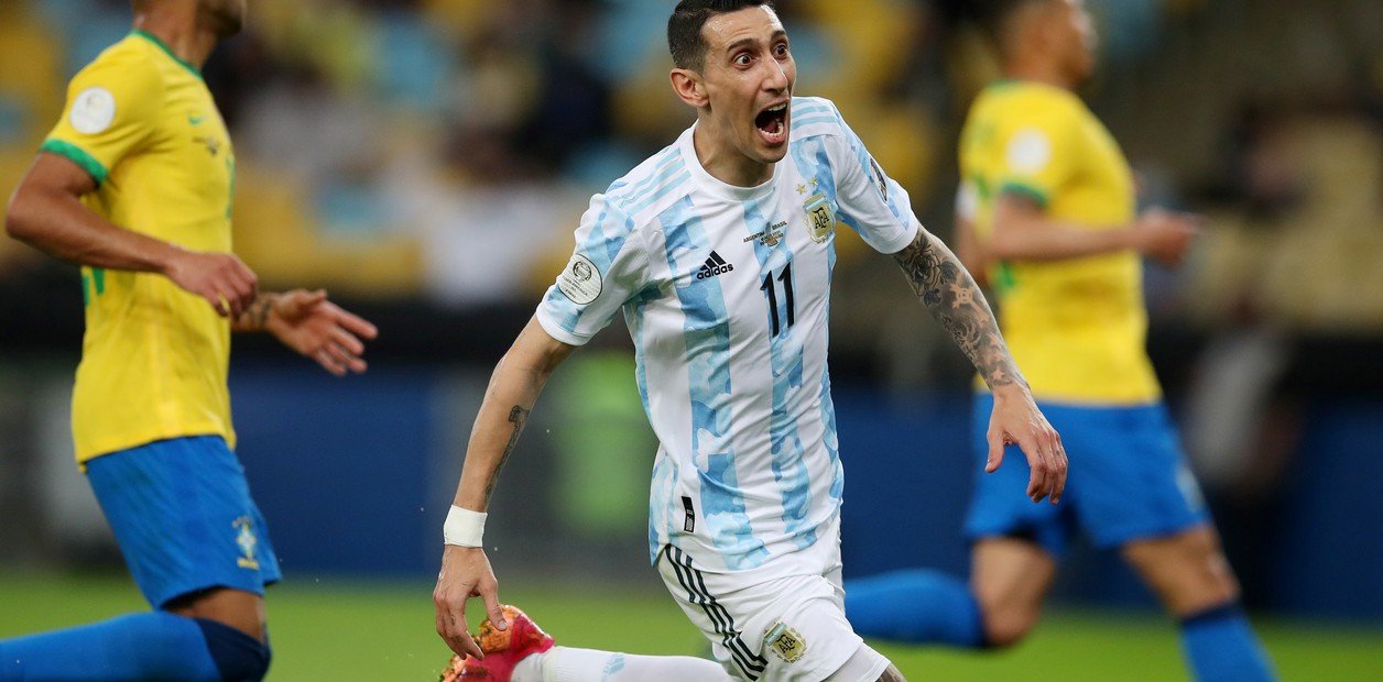 Ángel Di María le respondió a Raphinha tras las polémicas declaraciones en la previa de Argentina vs Brasil