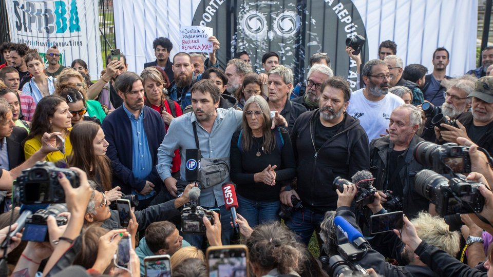 Camarazo por Pablo Grillo, el fotógrafo herido en la represión policial | “No queremos otro Cabezas”