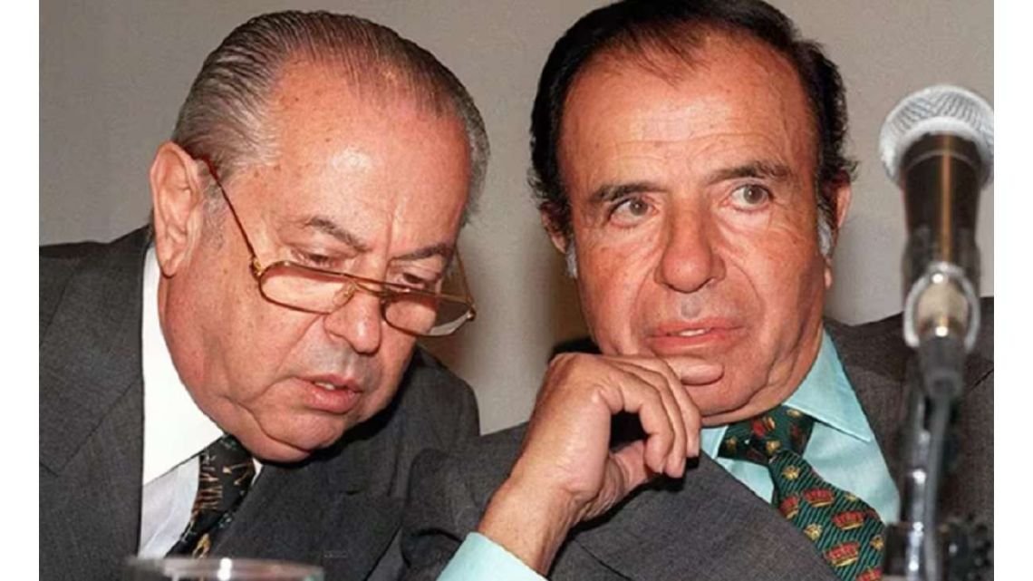 La carta que habría recibido Carlos Corach que advertía que “iban a matar” a Carlos Menem Jr