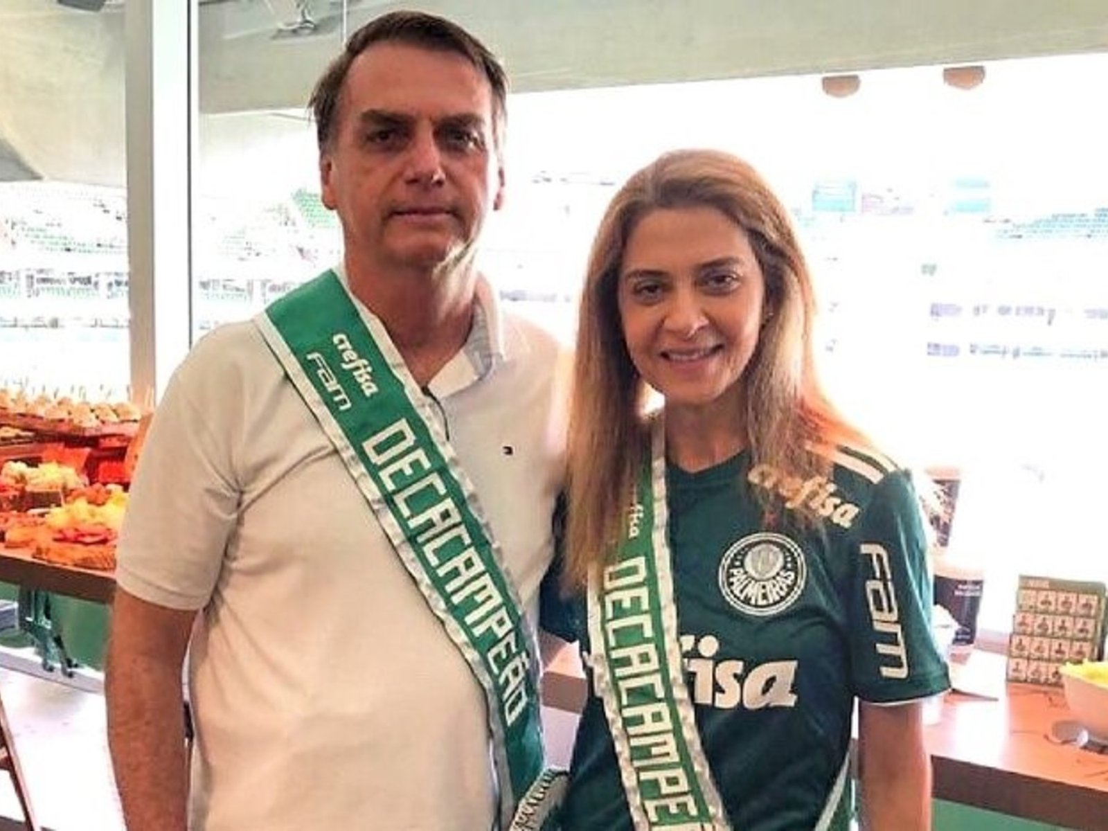 Leila Pereira, de aliada de Bolsonaro a primera presidenta de Palmeiras y plantarse contra Alejandro Domínguez por una desafortunada comparación