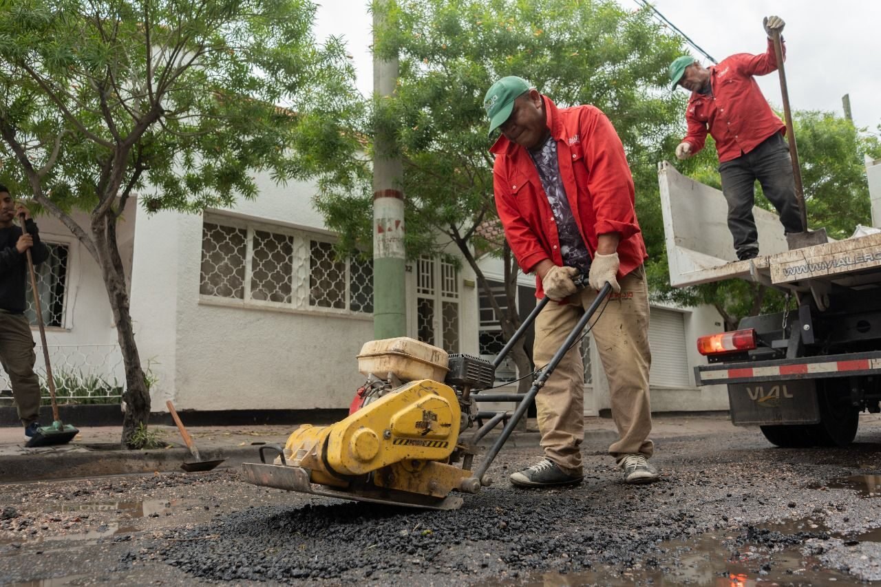 Continúa El Bacheo En El Macro Y Microcentro