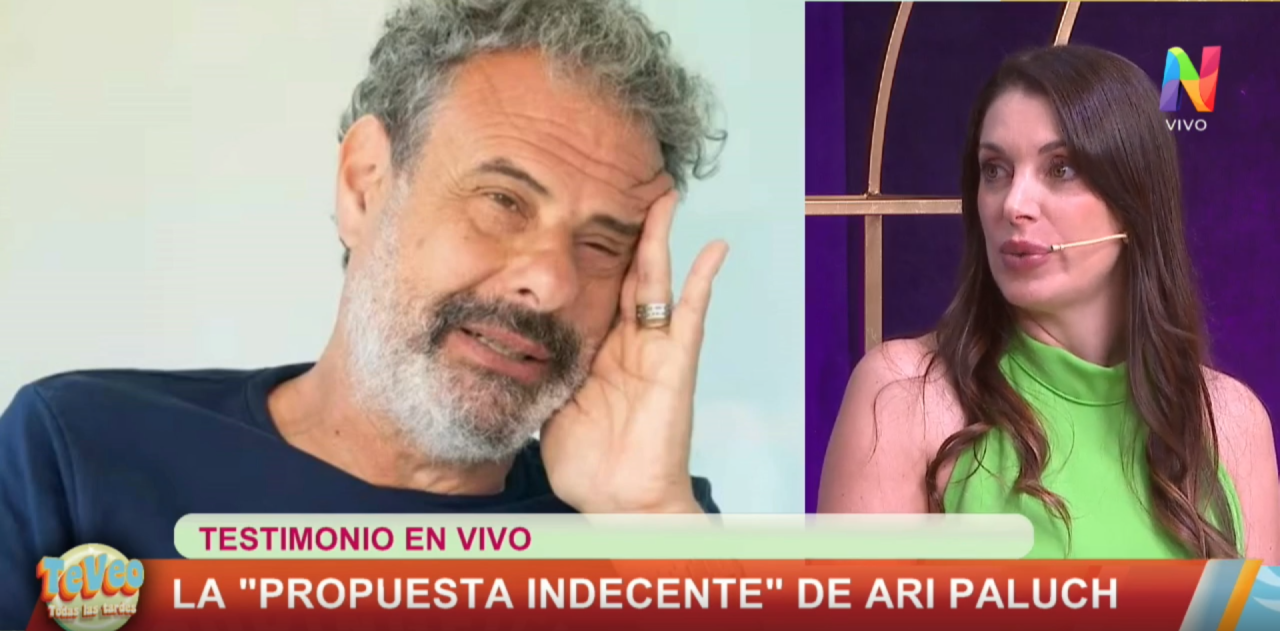 Valeria Degenaro reveló que Ari Paluch quiso contratarla para un show y se sintió “incómoda”