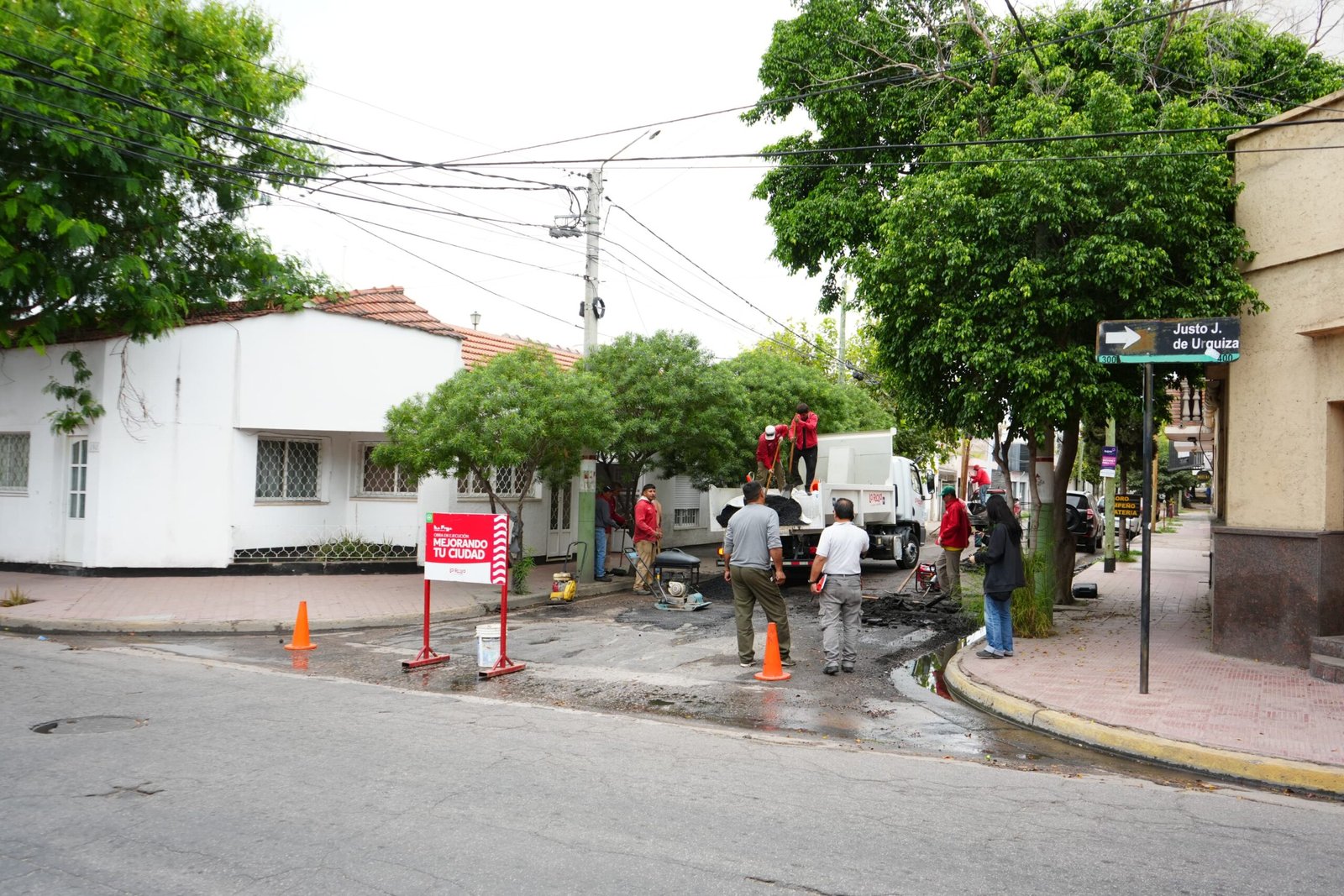 Mejoras Viales: Continúa El Bacheo En La Calle Benjamin De La Vega