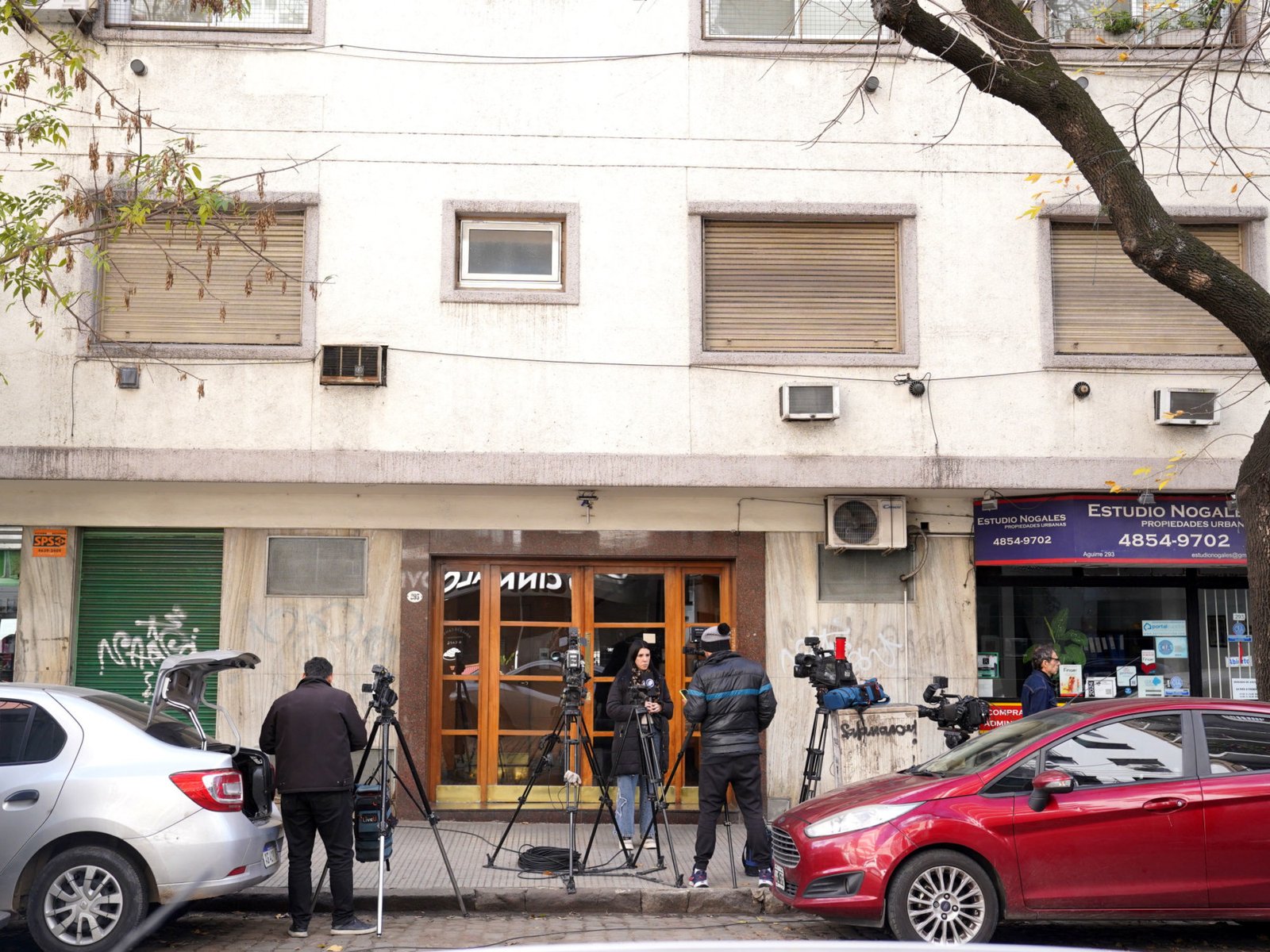 el día después de la masacre en Villa Crespo, nadie puede creer lo que pasó
