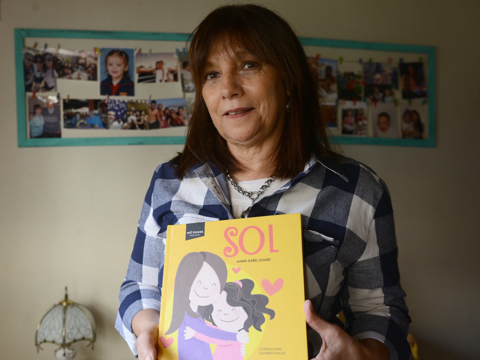 escribí un libro para que ayude a otros chicos.
