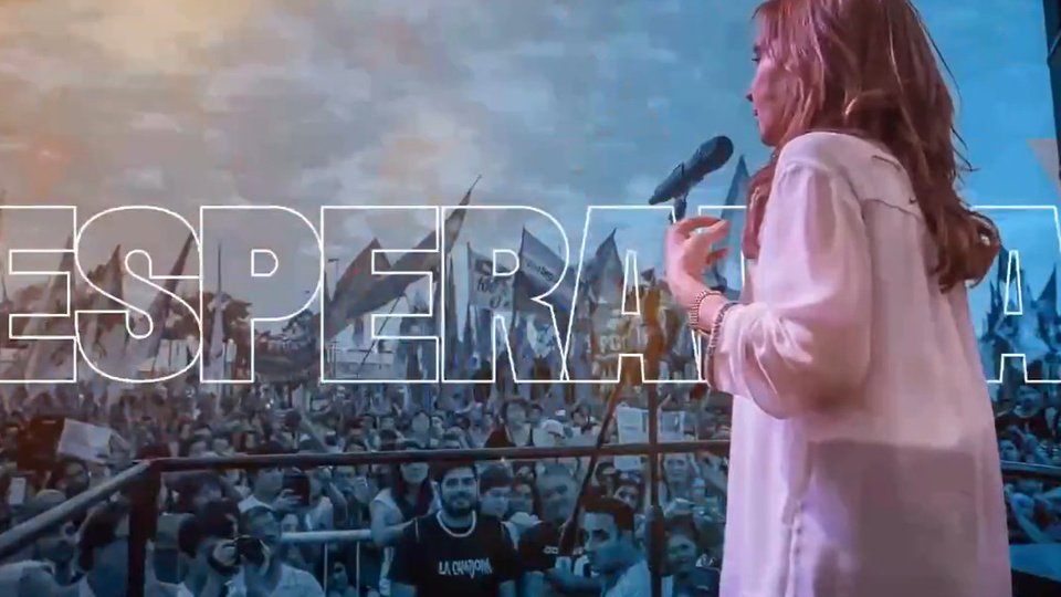 El primer spot de Cristina Kirchner como candidata a diputada en la provincia de Buenos Aires