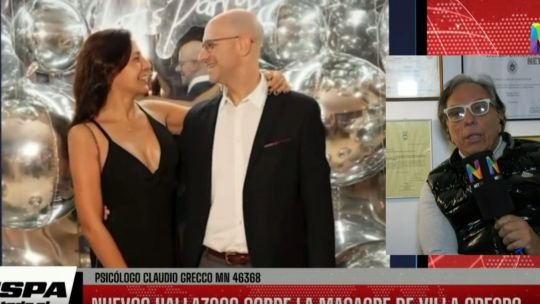 Exclusivo de "ISPA": Claudio Grecco, psicólogo, dijo que "probablemente" pudo evitarse la masacre de Villa Crespo y pidió por la ley de salu