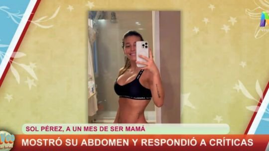 Exclusivo de "Te veo": Camila Suárez, obstetra, aseguró que Sol Pérez puede entrenar por estar "acostumbrada" y debe "alimentarse bien"