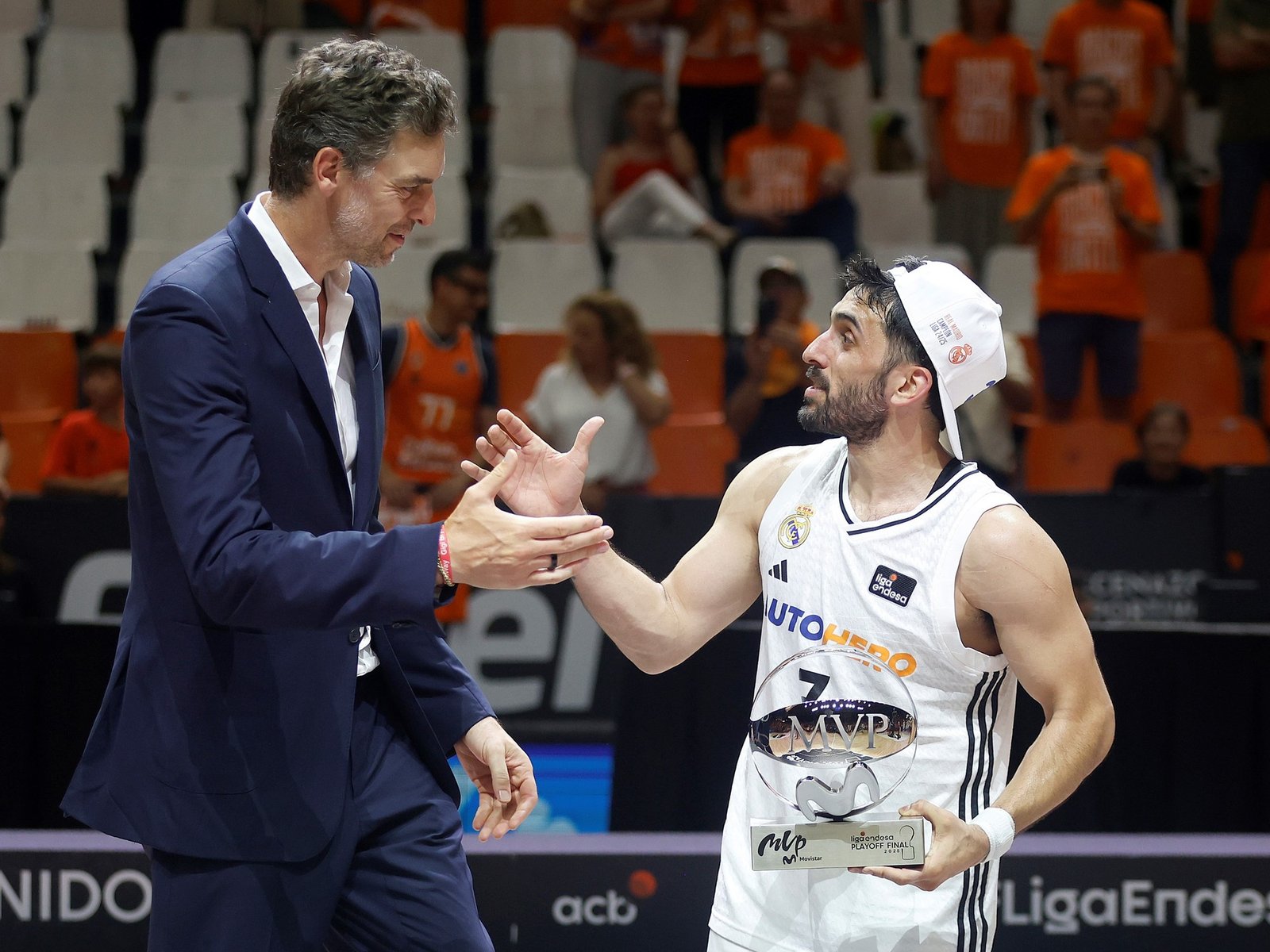 otra vez campeón de la Liga de España y MVP de las Finales
