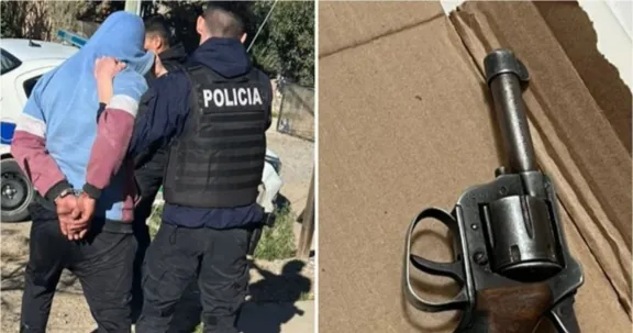 Allanamiento por usurpación terminó con un detenido armado