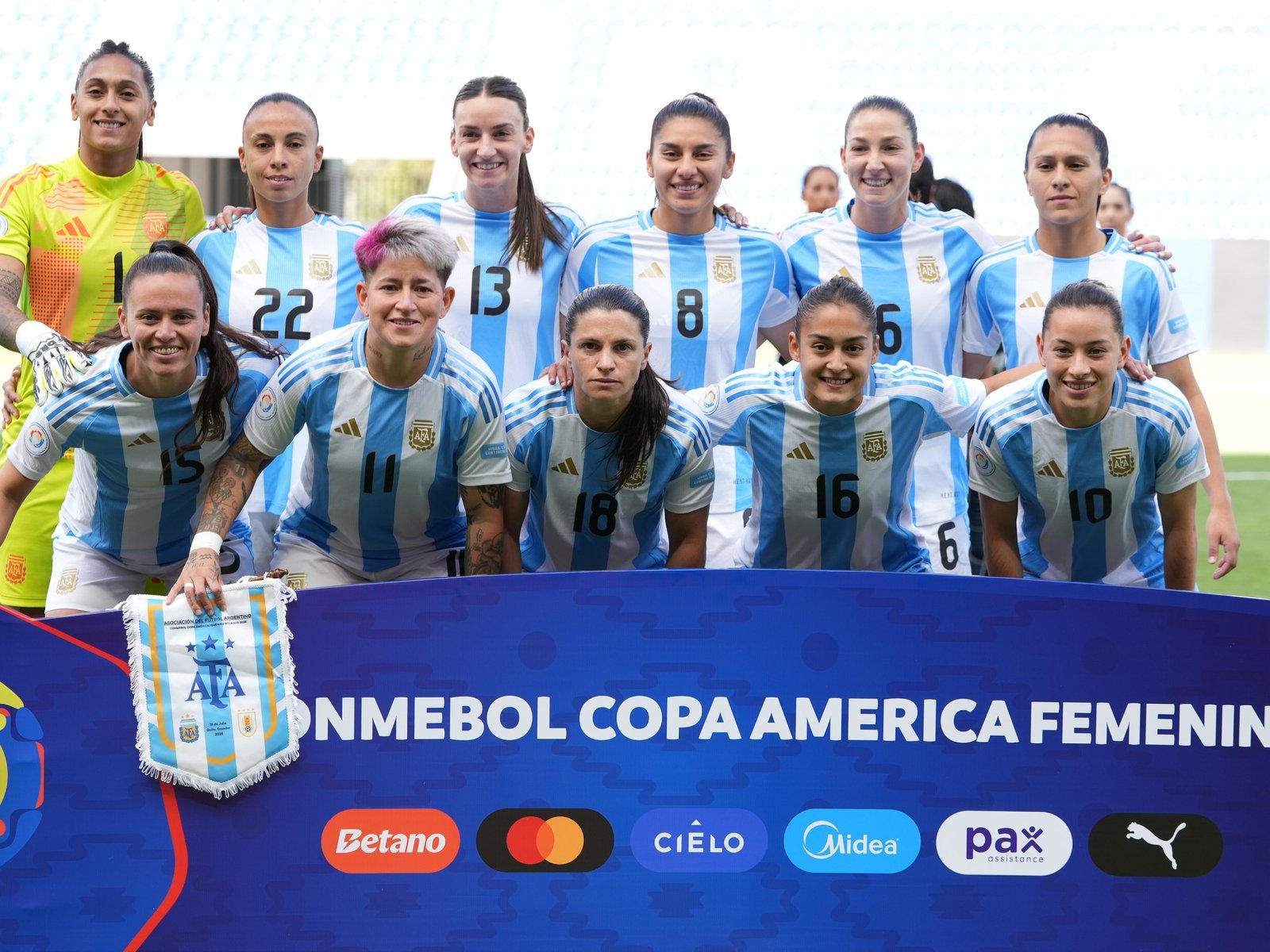 Bonsegundo, con un golazo a lo Di María, le dio el triunfo a la Selección Argentina en su debut en la Copa América femenina