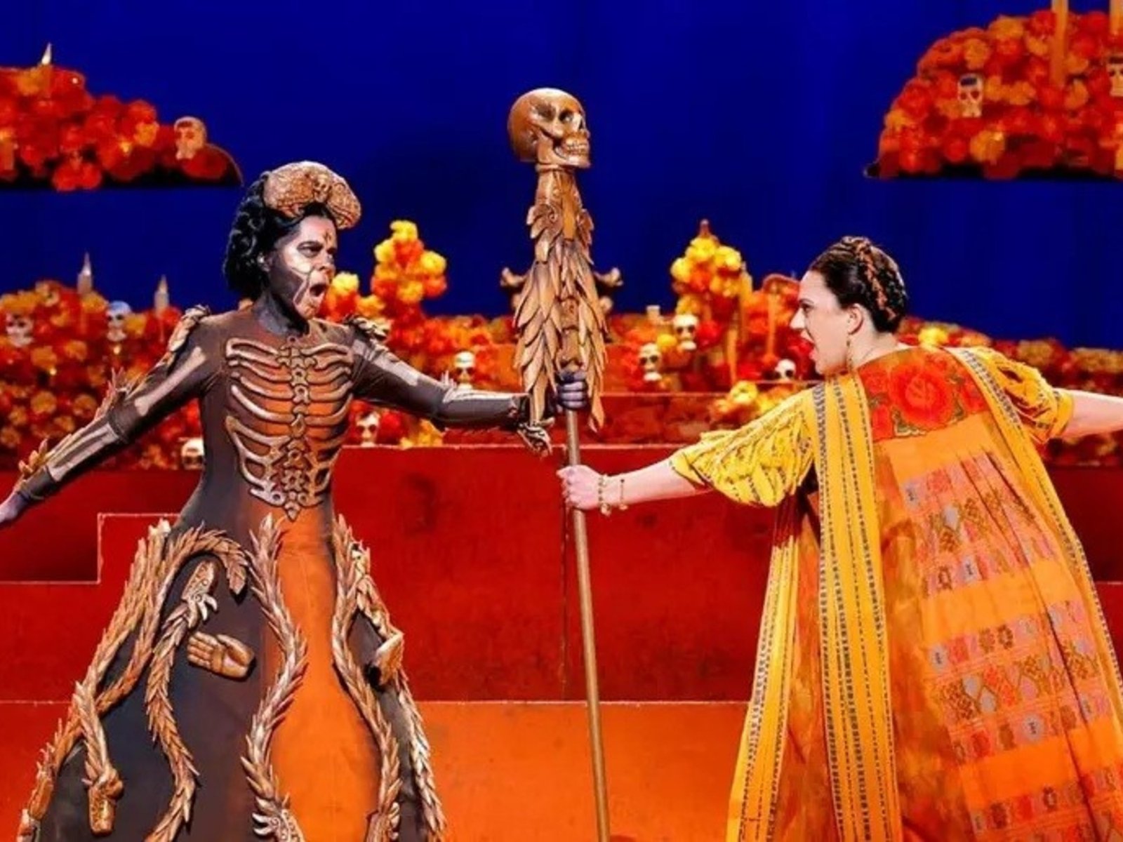 Cómo es el inédito musical sobre Frida Kahlo y Diego Rivera que llega a los teatros de Italia