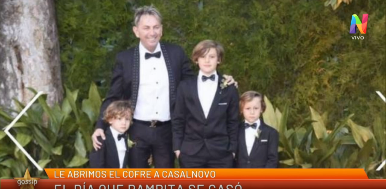 Daniel Casalnovo y la lujosa sorpresa que recibió tras el casamiento Pampita y Roberto García Moritán