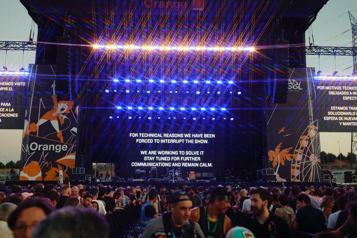 Desastre en Mad Cool: los dos escenarios principales se quedan sin sonido | Cultura