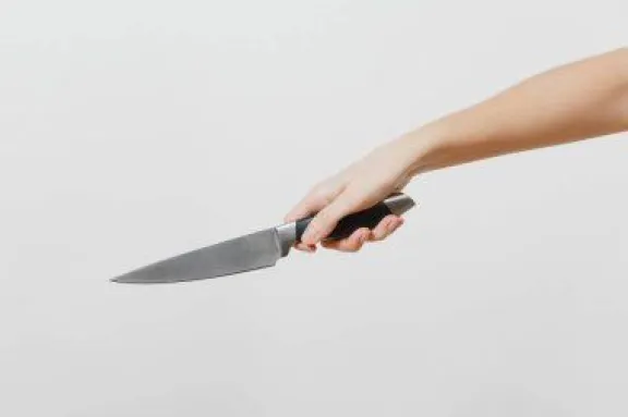 Dos menores de edad intentaron robar con un arma blanca a una mujer en plena calle