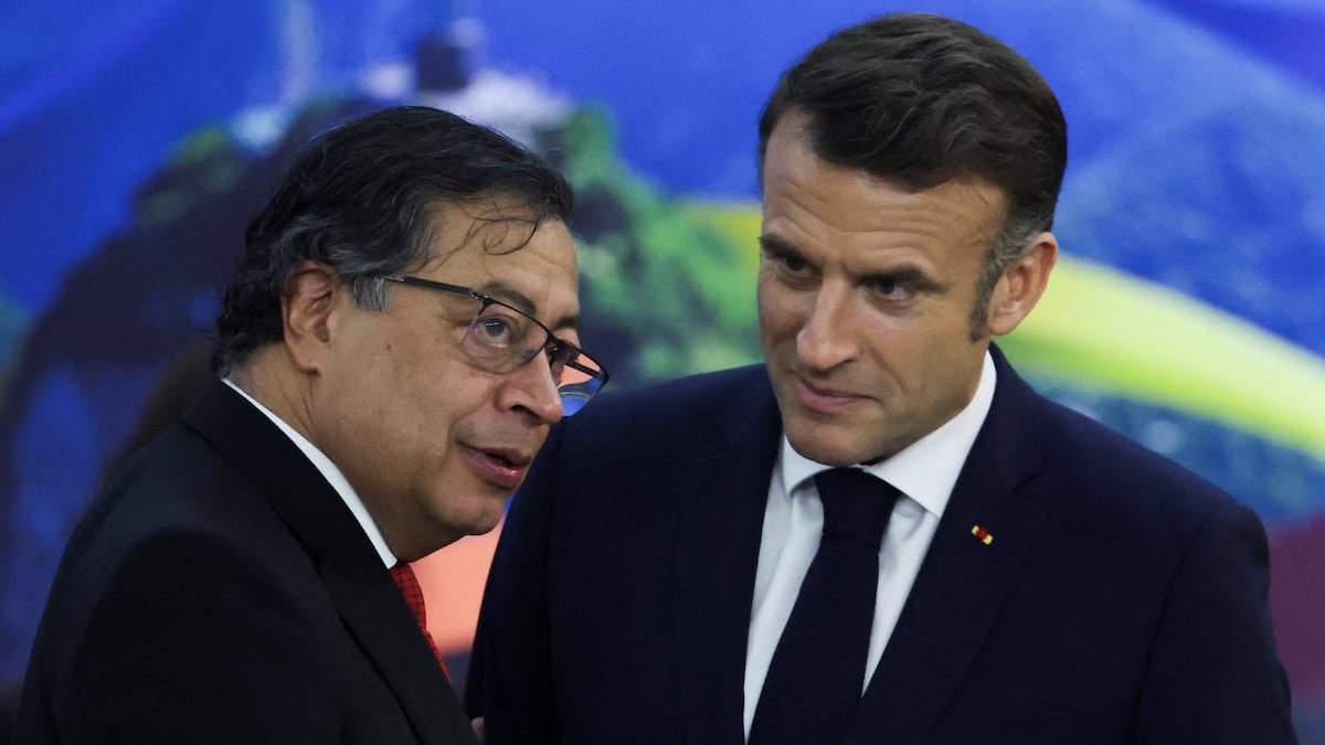 El presidente de Francia, Emmanuel Macron, le exige respeto a Gustavo Petro: “No simplifiquemos la realidad política, por favor”