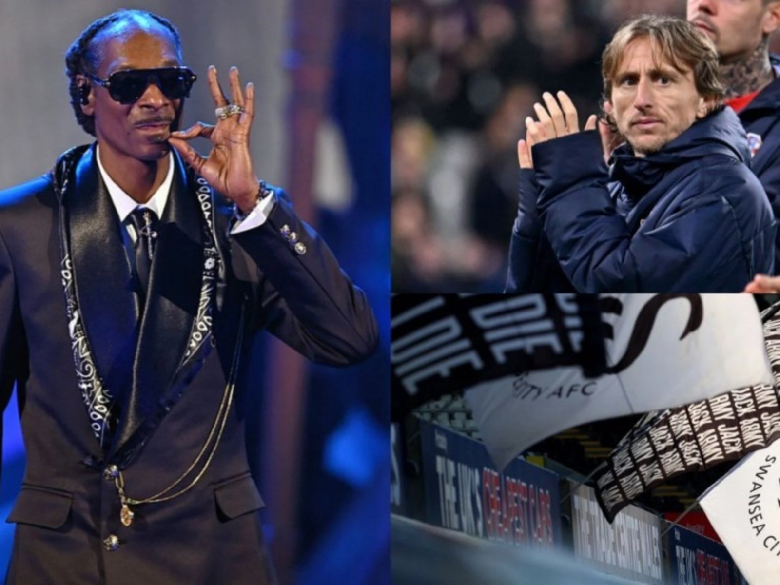 El rapero Snoop Dogg se unió a Luka Modric y se convirtió en copropietario del club de fútbol Swansea City de Gales, que juega en la B de Inglaterra