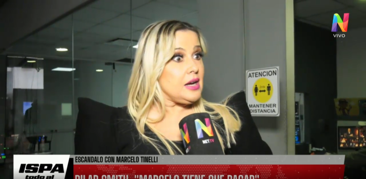 Exclusivo de ‘ISPA’: Pilar Smith reconoció que Marcelo Tinelli “tiene que pagar” y aseguró que estará en “las próximas elecciones” de APTRA