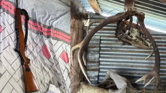 Importante operativo en la Comarca Andina: incautan armas, municiones y astas de ciervo