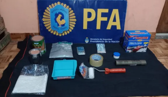 La Federal detuvo a dos personas que intentaban enviar 12 kilos de cocaína a Alemania