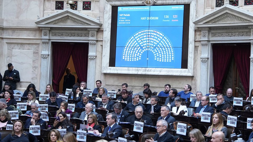 La oposición pone en jaque el superávit libertario | A pesar de que el Gobierno hizo caer la sesión en Diputados, se logró el emplazamiento a comisiones de dos proyectos molestos para Milei