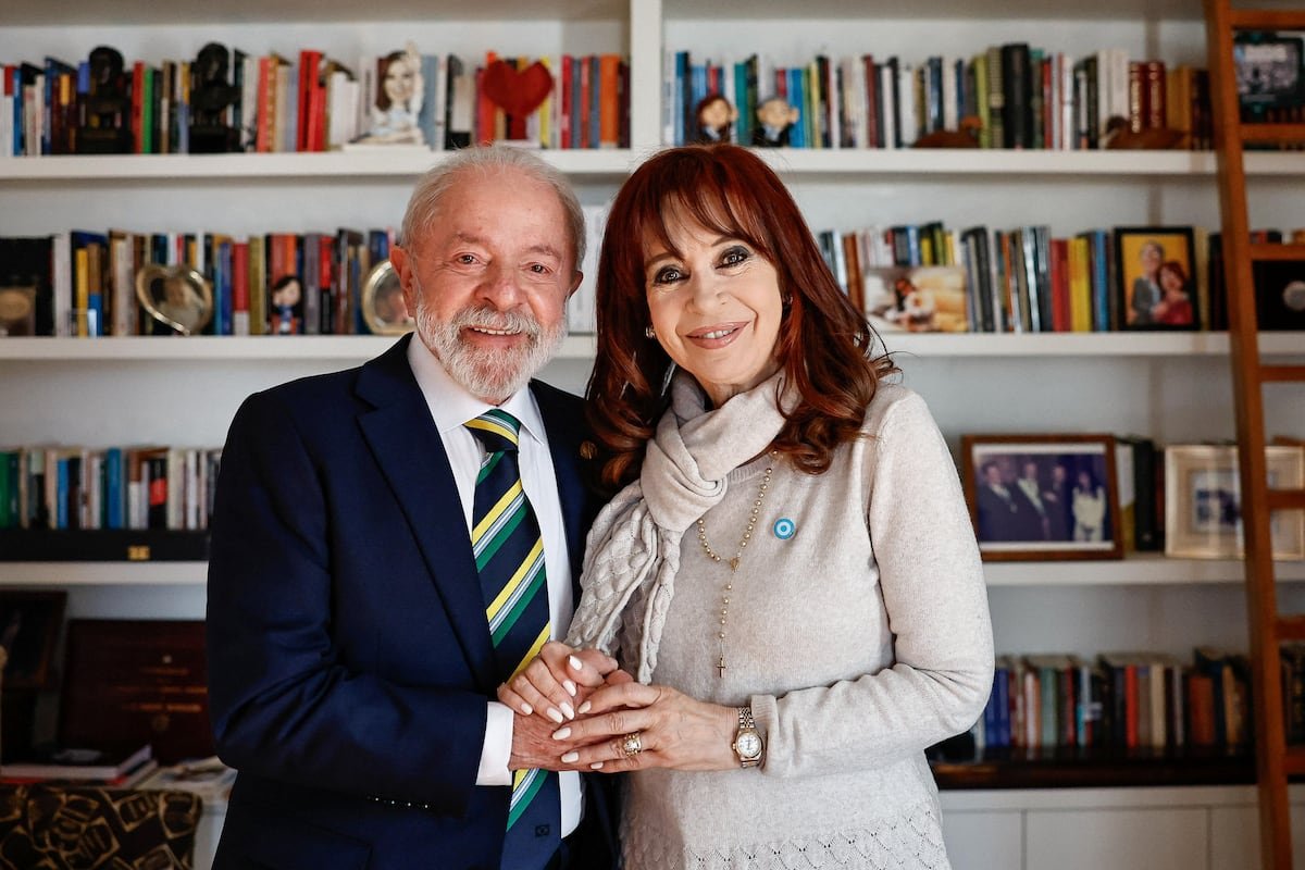 Lula visita a Cristina Kirchner, en arresto domiciliario, y la exhorta a mantener su “lucha por la justicia”