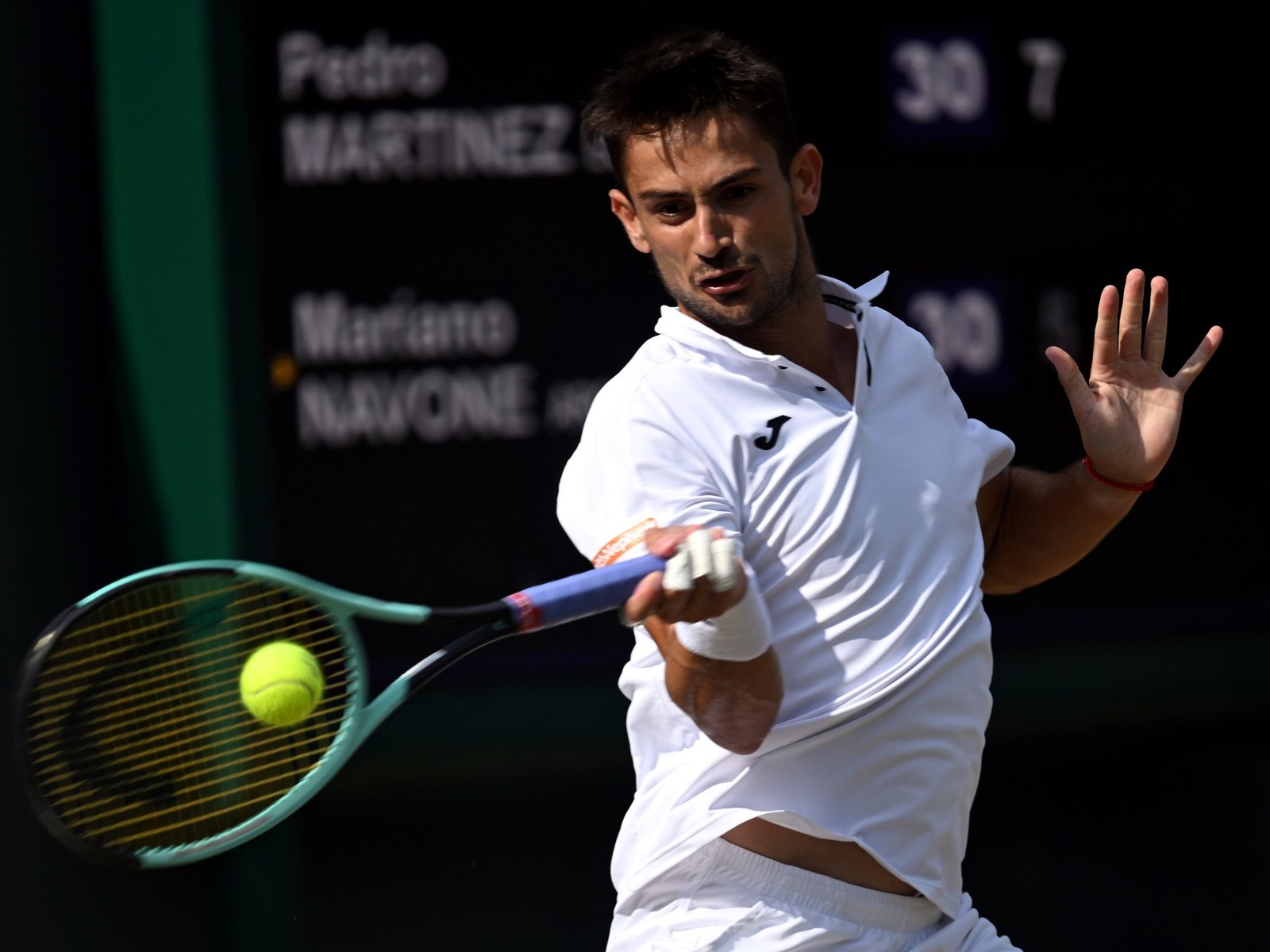 Mariano Navone dejó todo pero cayó con el español Martínez y se despidió en segunda ronda