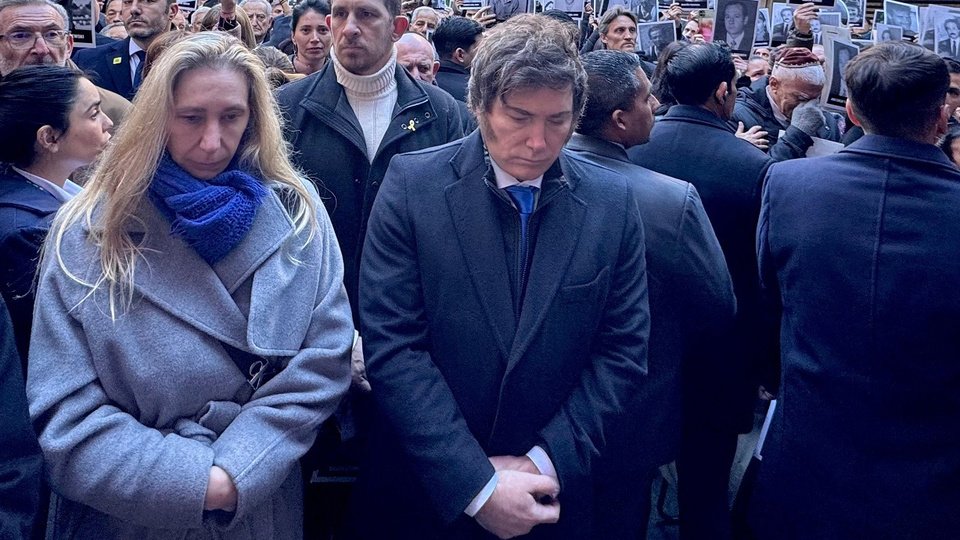 Milei y la AMIA ratificaron la responsabilidad de Irán  | Acto oficial por los 31 años del atentado contra la mutual judía