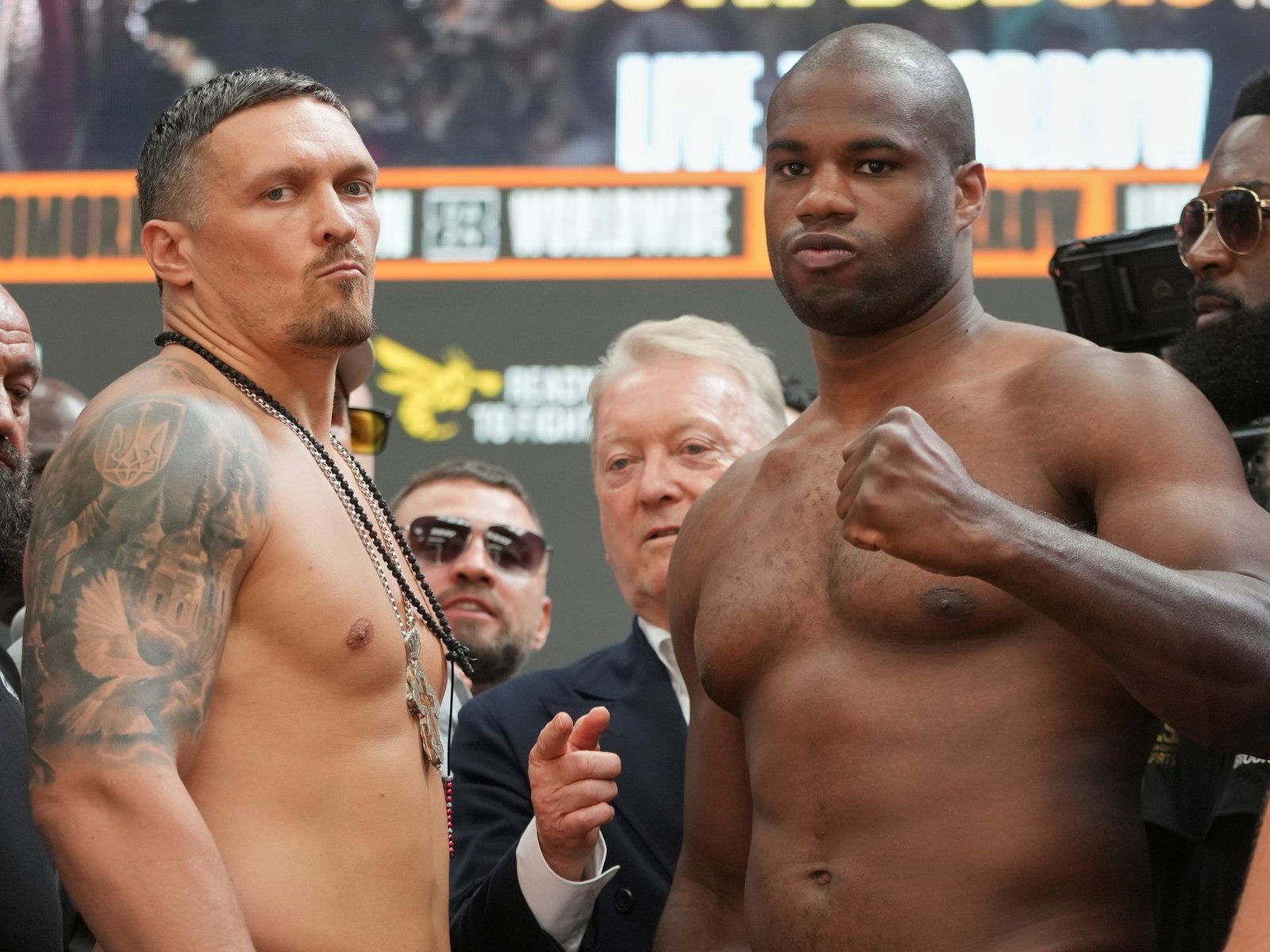 Oleksandr Usyk y Daniel Dubois vuelven a verse las caras y el ganador en el mítico Wembley será el campeón indiscutible de los pesados