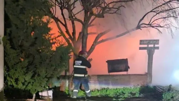 Se incendió su casa tras quedarse dormido fumando