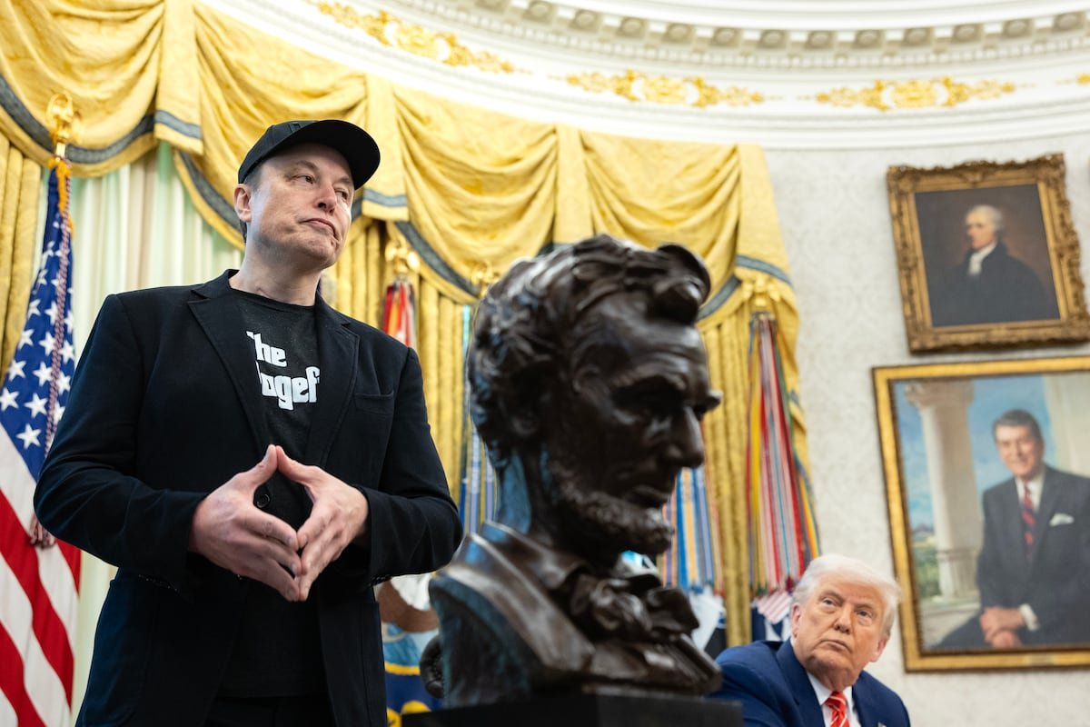 Tesla cae en Bolsa tras la amenaza de Trump de investigar las millonarias ayudas recibidas por Elon Musk | Mercados Financieros