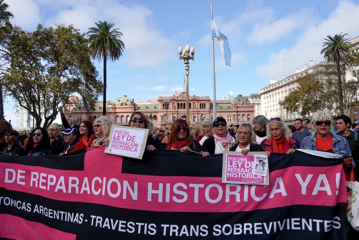 Trans adultas mayores argentinas exigen una reparación histórica: “Seguimos siendo parias” | Newsletter Americanas