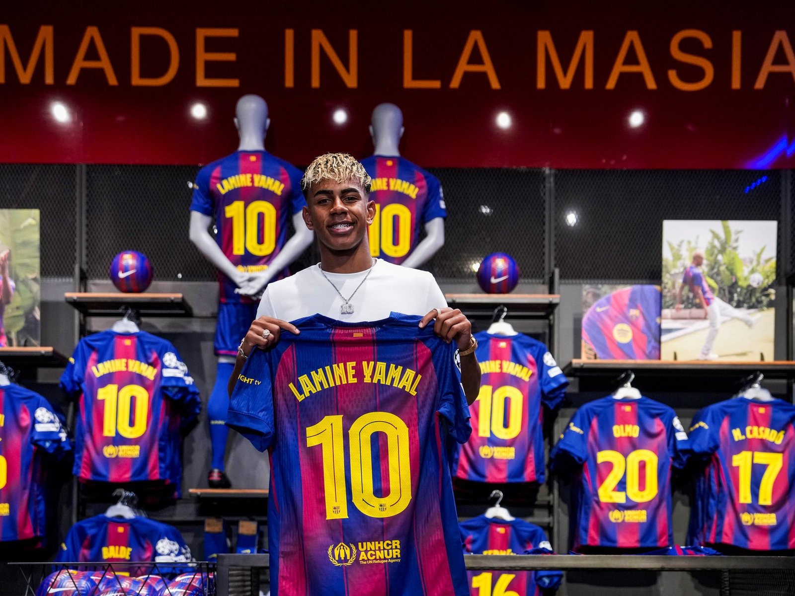Tras su polémica fiesta de 18, Barcelona anunció que Lamine Yamal usará la 10 de Messi, una renovación millonaria y blindaje de 1000 millones