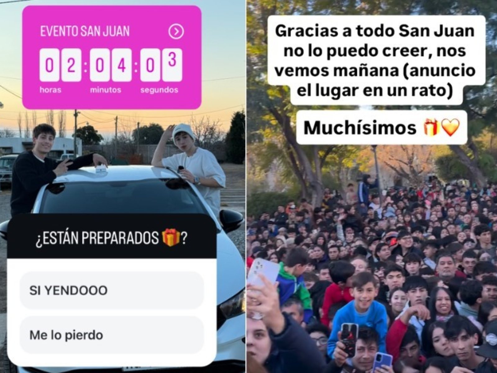 Un influencer organizó una juntada con seguidores, prometió regalarles iPhones y dinero y todo se descontroló