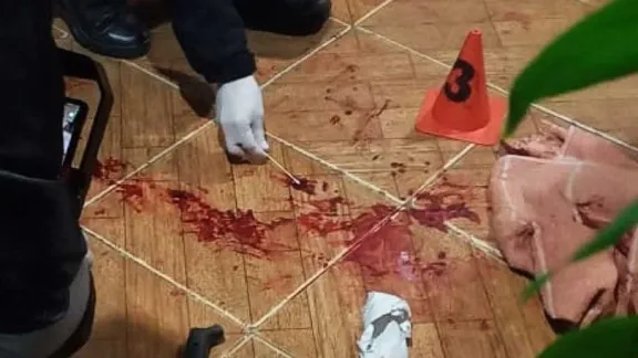 Un menor de edad hirió con un machete al novio de su madre para defenderla