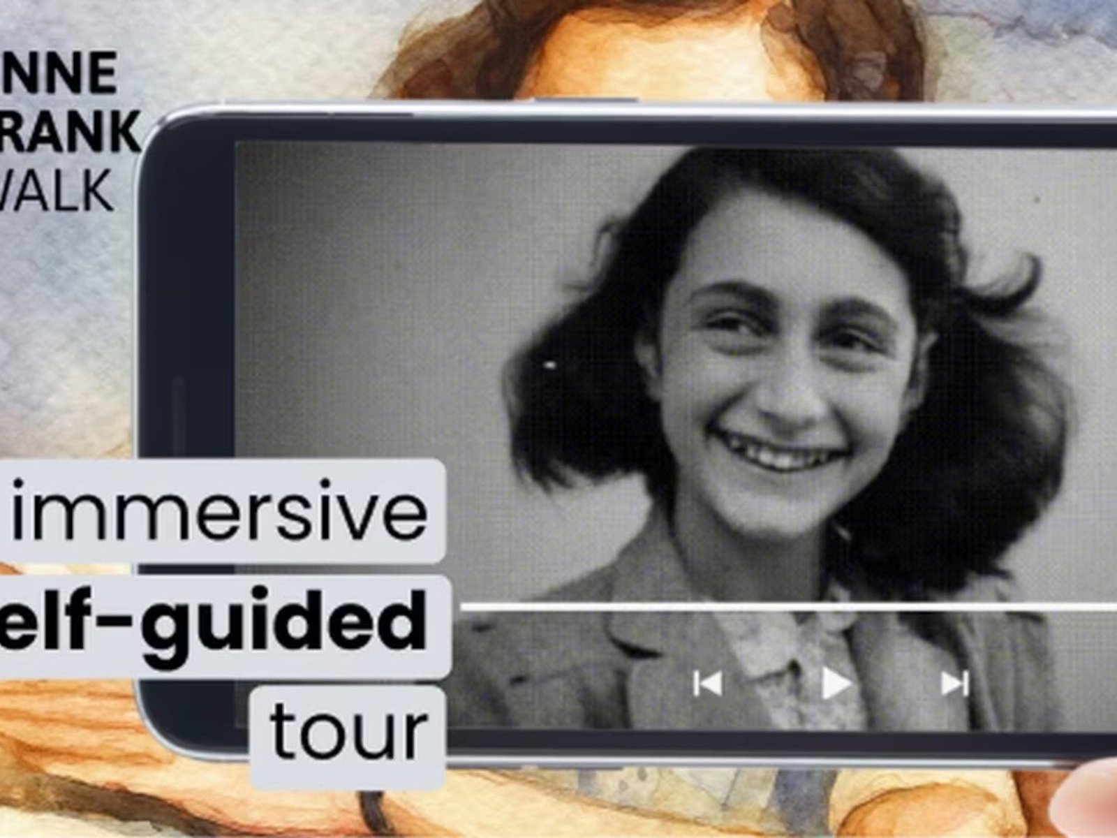 Una visita inmersiva con IA recrea la vida de Ana Frank en Ámsterdam