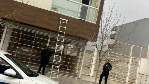 Violento intento de robo: usaron una escalera para entrar y solo se llevaron una cartuchera