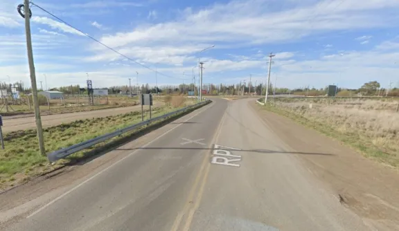 Volcó en una curva camino a Trelew, pero salió ilesa gracias al cinturón de seguridad