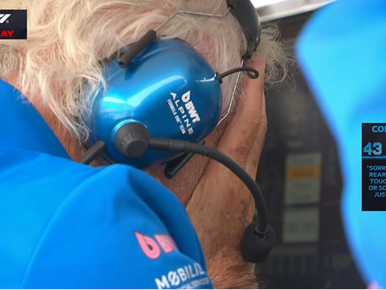 el despiste en la clasificación, las primeras palabras y la cruda reacción de Briatore