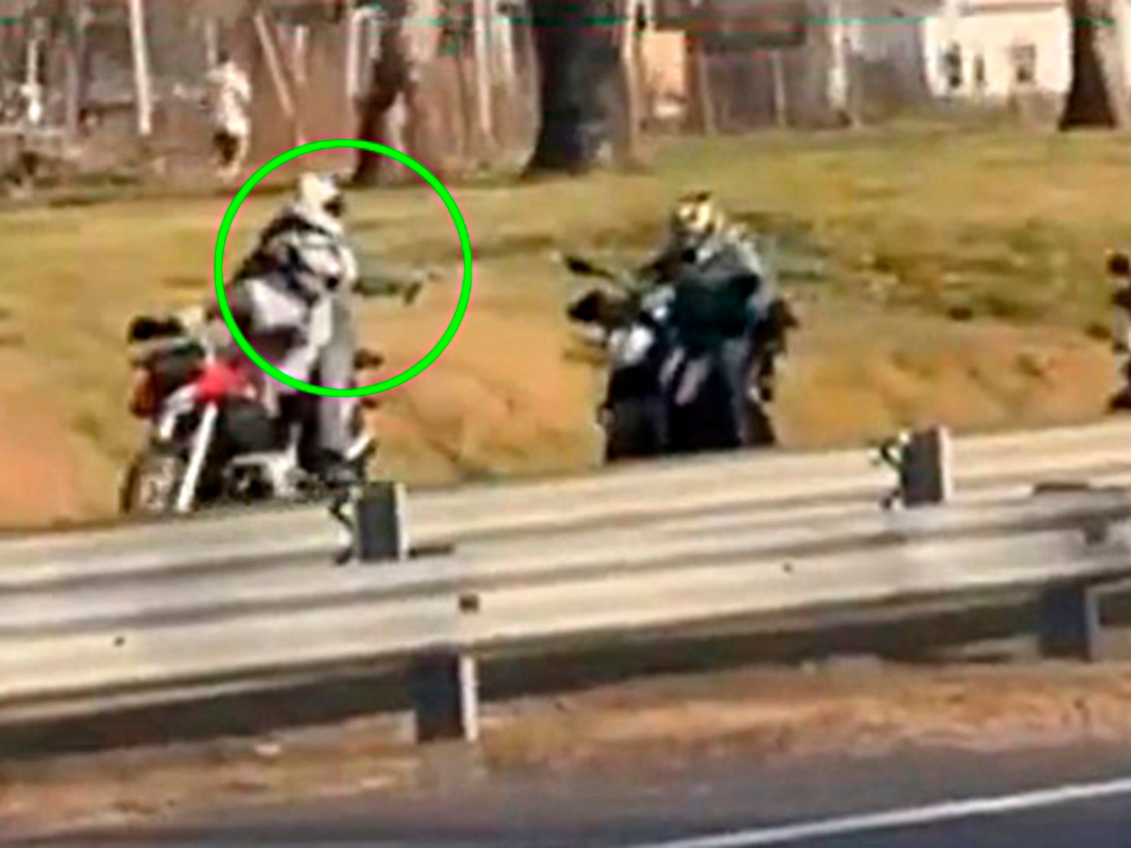 fue a plena luz del día y a metros de una garita de seguridad