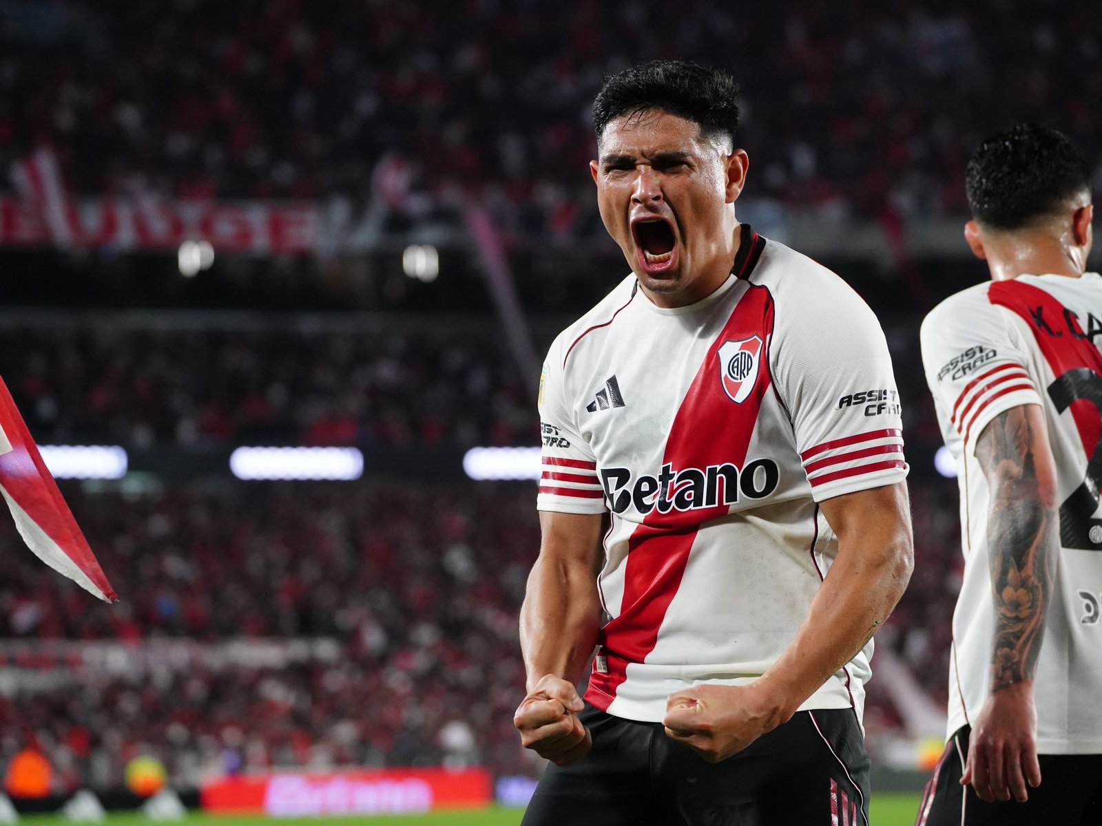 la historia de Maximiliano Salas y River comenzó con un golazo y con el viejo sello del Matador