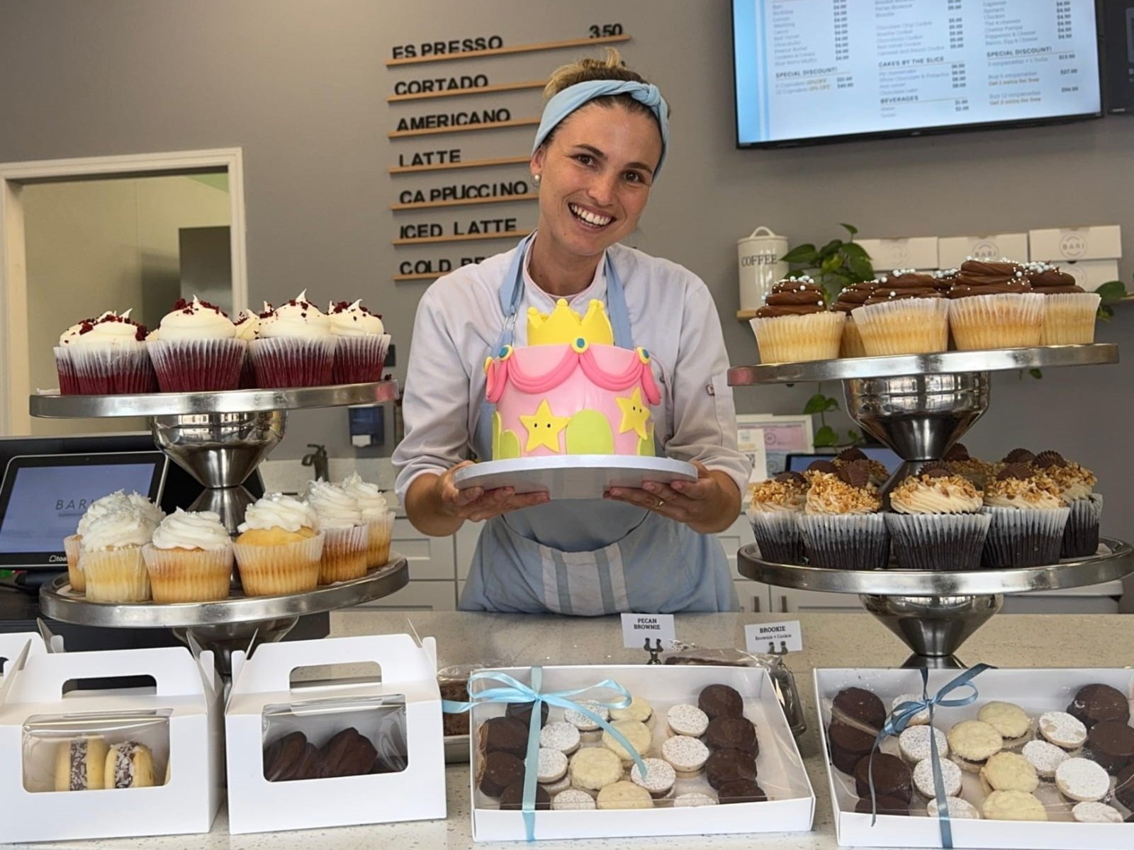 una argentina conquista Orlando con sus cupcakes temáticos de Disney