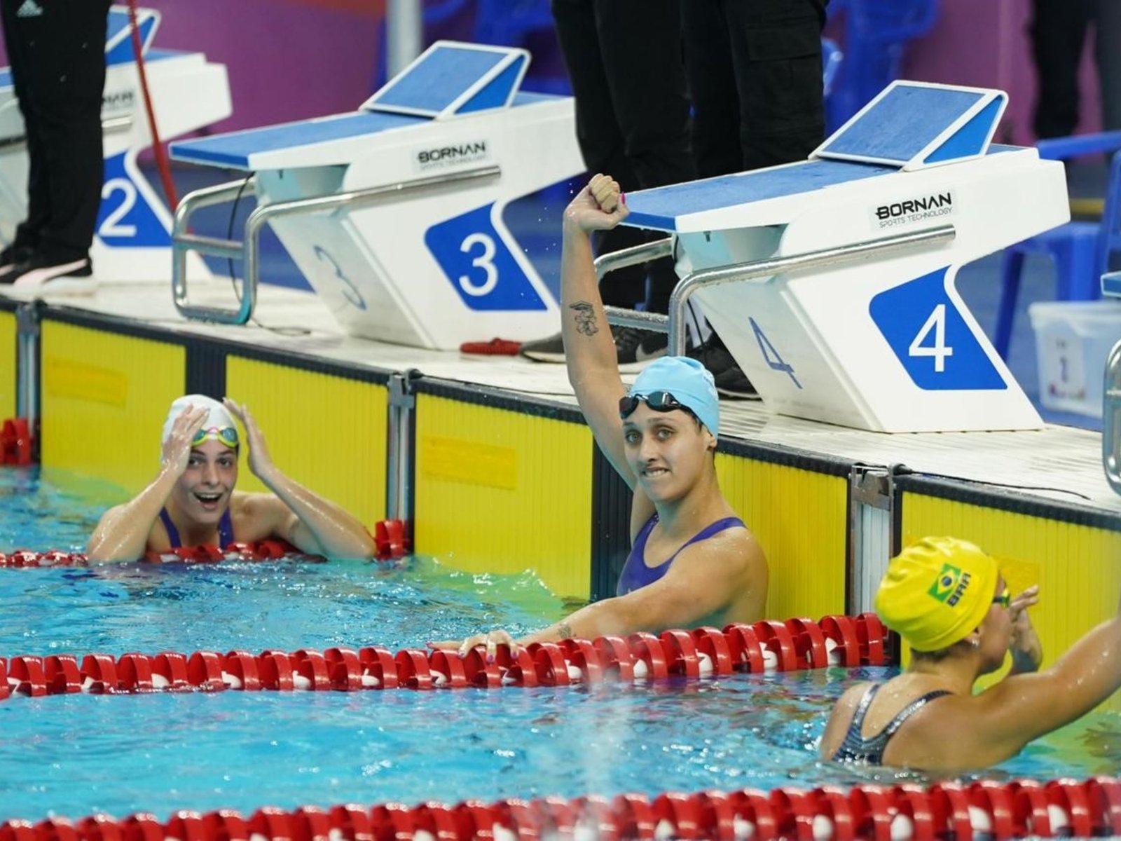 Agostina Hein y otra enorme actuación coronada con oro en natación