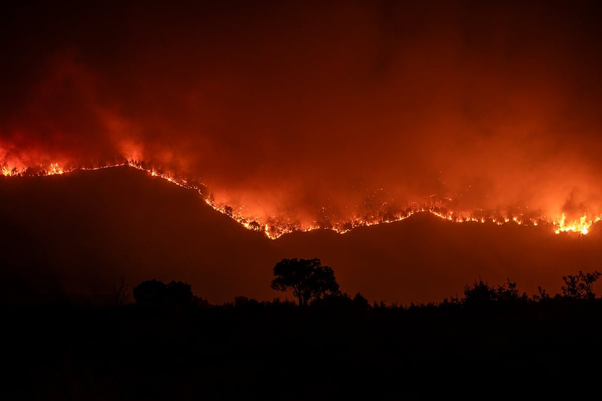 España afronta otra jornada de incendios con especial preocupación en las provincias de Ourense y Zamora | España