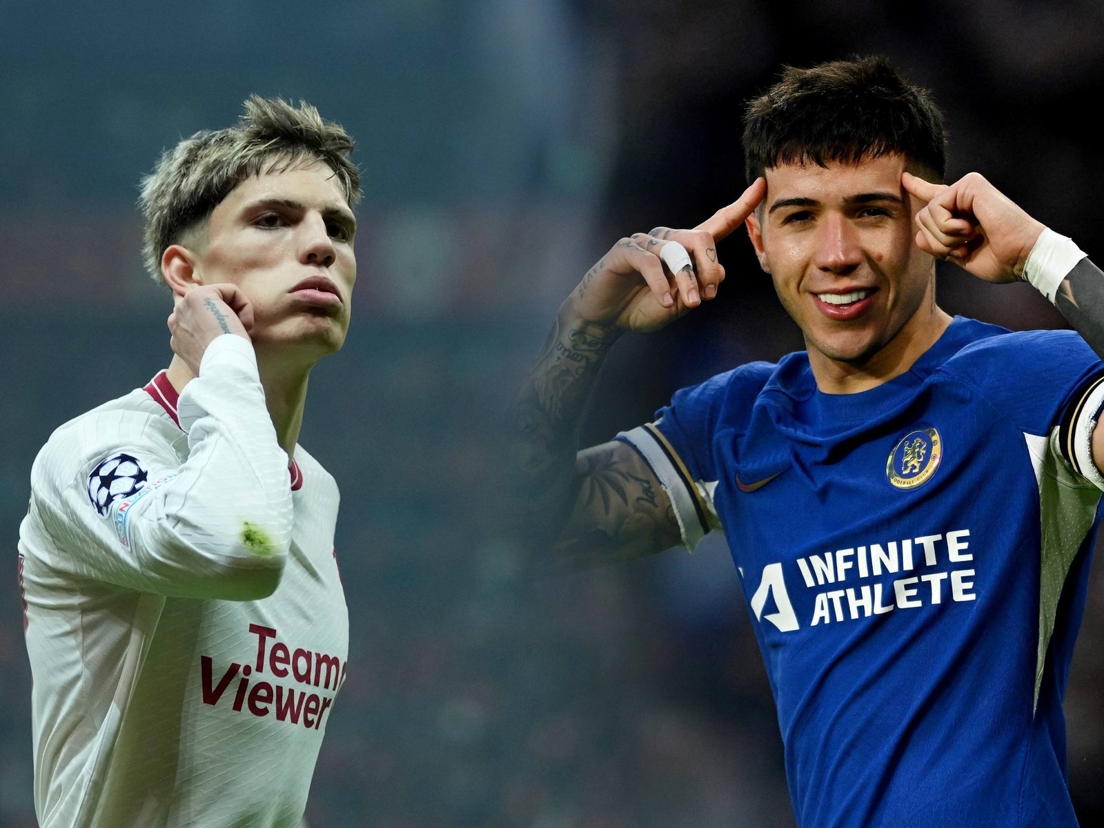 Garnacho: ¿el posible nuevo compañero de Enzo Fernández? :: Olé