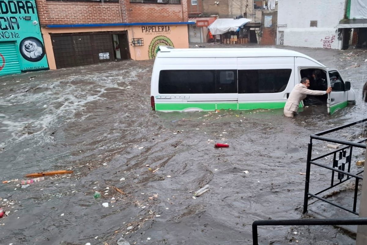 “No es culpa de Tláloc”: Ciudad de México se inunda en un sistema colapsado