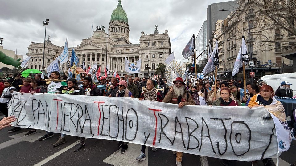 «Tenemos la obligación de ponerle freno al gobierno» | Un San Cayetano que buscó la unidad en el mundo del trabajo  