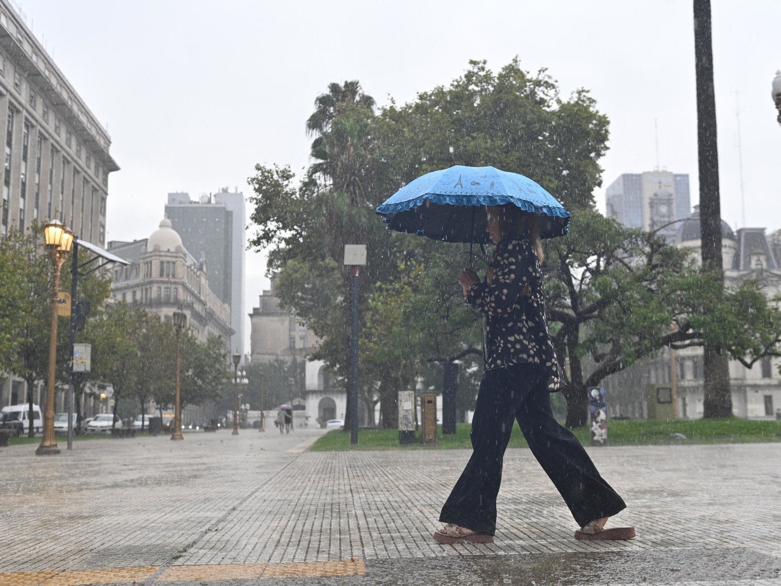 hay alerta amarilla en 10 provincias y llegan fuertes tormentas a la Ciudad de Buenos Aires
