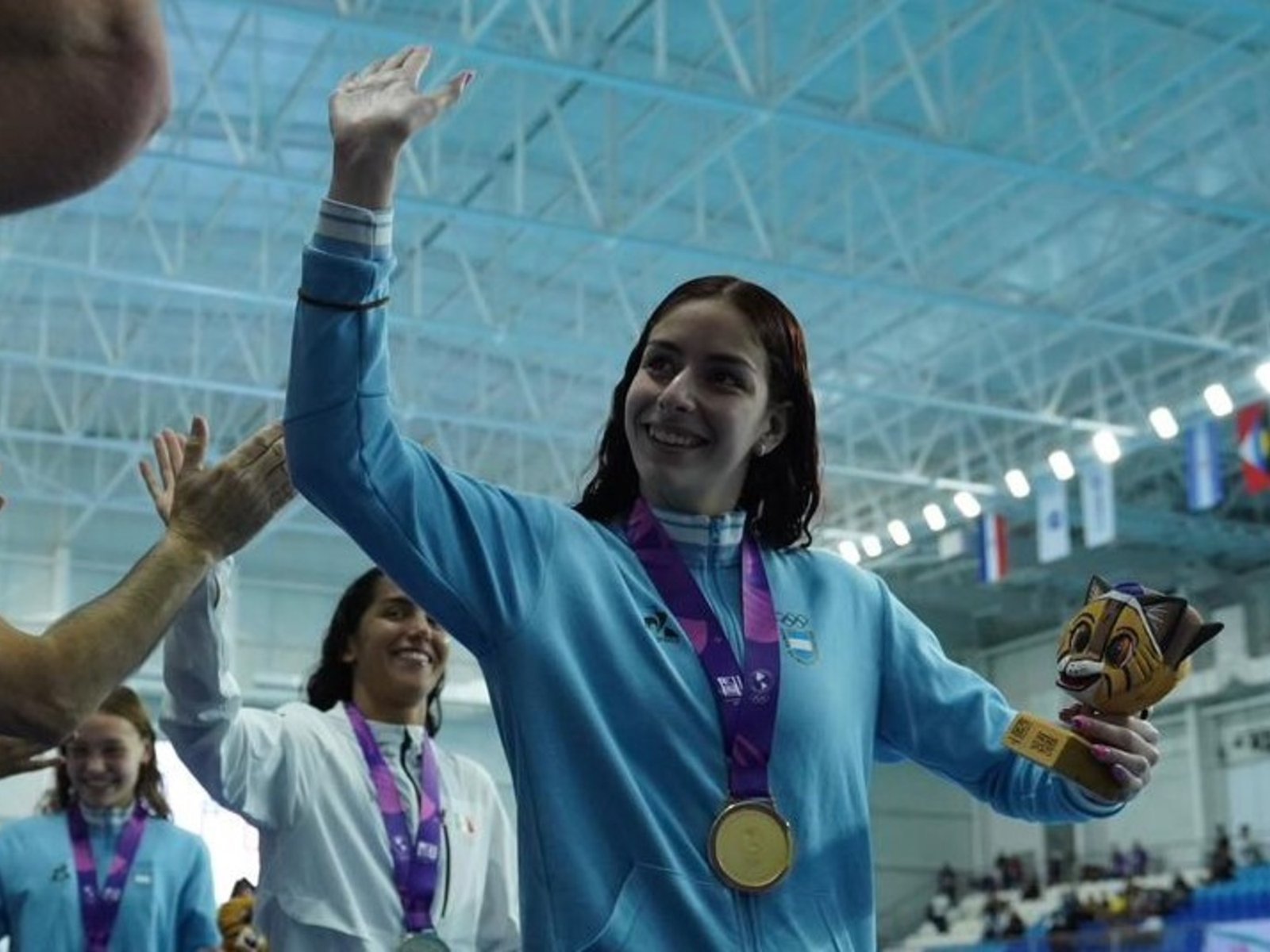 tras la polémica descalificación de Mateo Kalejman, Malena Santillán consiguió el segundo oro para Argentina