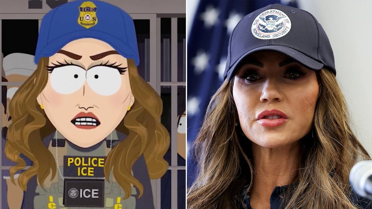 “¡Detengan solo a los morenos!”: ‘South Park’ se mofa de la secretaria Kristi Noem en su último episodio | Entretenimiento en Estados Unidos